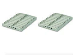 Liewood peppermint opbevaringskasse mellem Weston (2-pak)